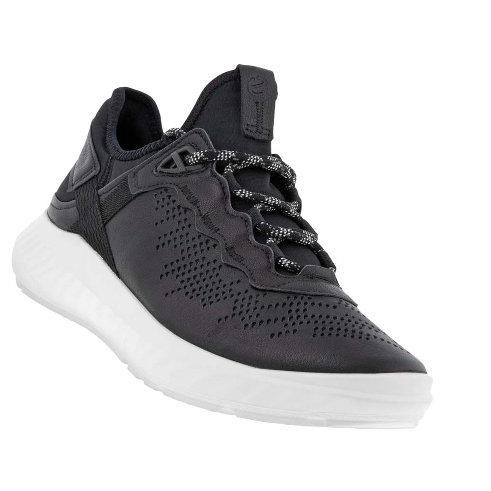 Women's Ecco Ath-1fw Sneakers Black | USA 201ZUT